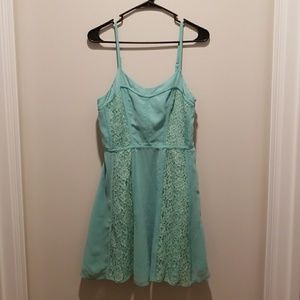 Mint Green Lauren Conrad Lace Dress size 8